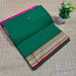 Green colour spl saree
