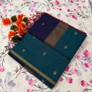 Peacock with Navy Blue