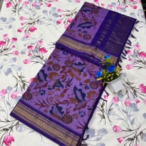 Purple from saree manufacturer