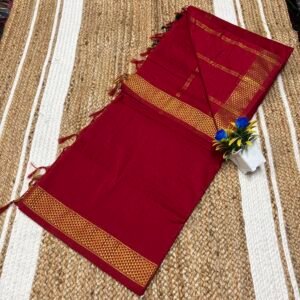 Red from saree manufacturer